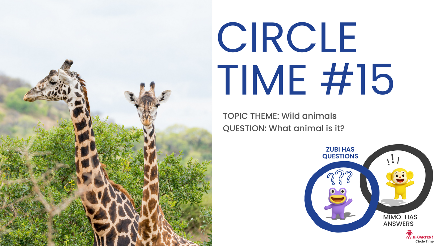 Free Download printable 14 CTCP15 CIRCLE TIME #15 – WILD ANIMALS.pdf – Hi Garten from Hamcodes