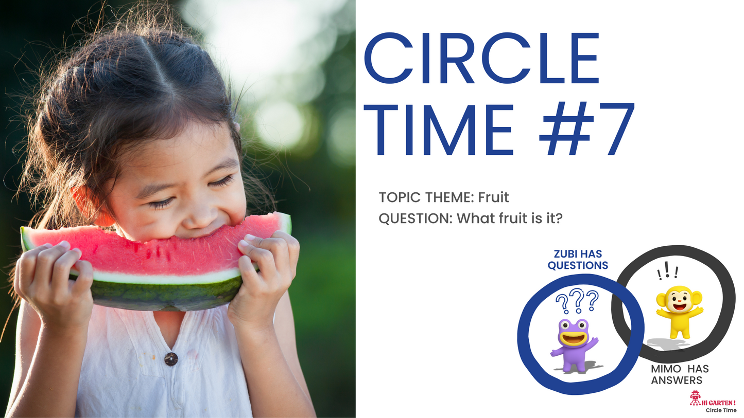 Free Download printable 06 CTCP7 CIRCLE TIME #7 – WHAT FRUIT IS THIS.pdf – Hi Garten from Hamcodes