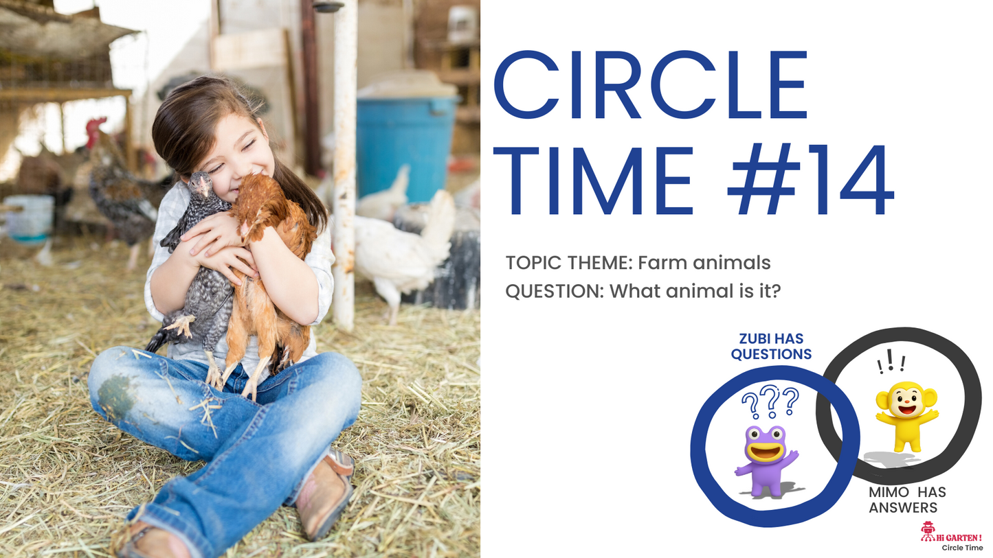 Free Download printable 13 CTCP14 CIRCLE TIME #14 – FARM ANIMALS.pdf – Hi Garten from Hamcodes