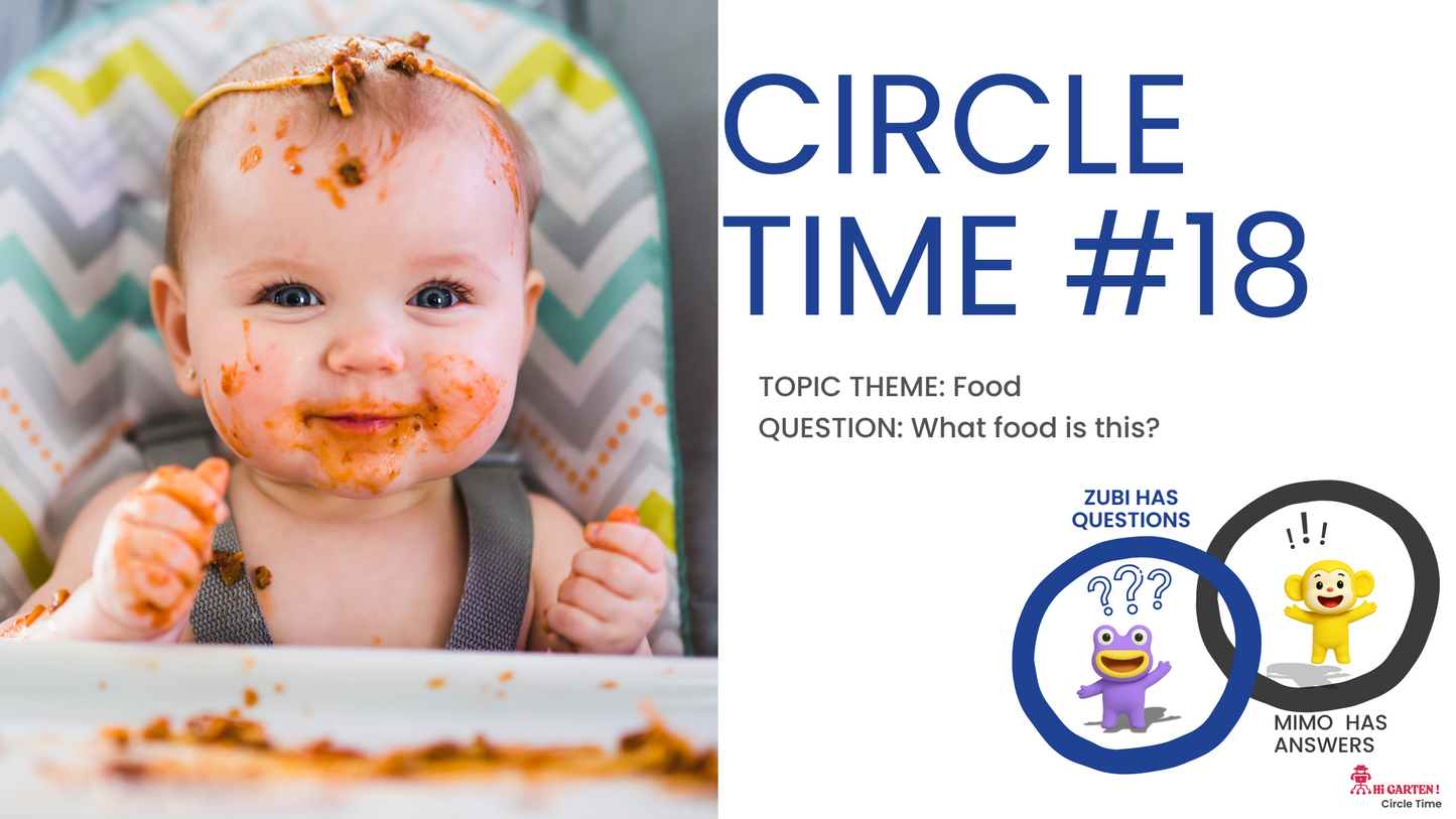 Free Download printable 00 CTCP2 CIRCLE TIME #18 – FOOD.pdf – Hi Garten from Hamcodes