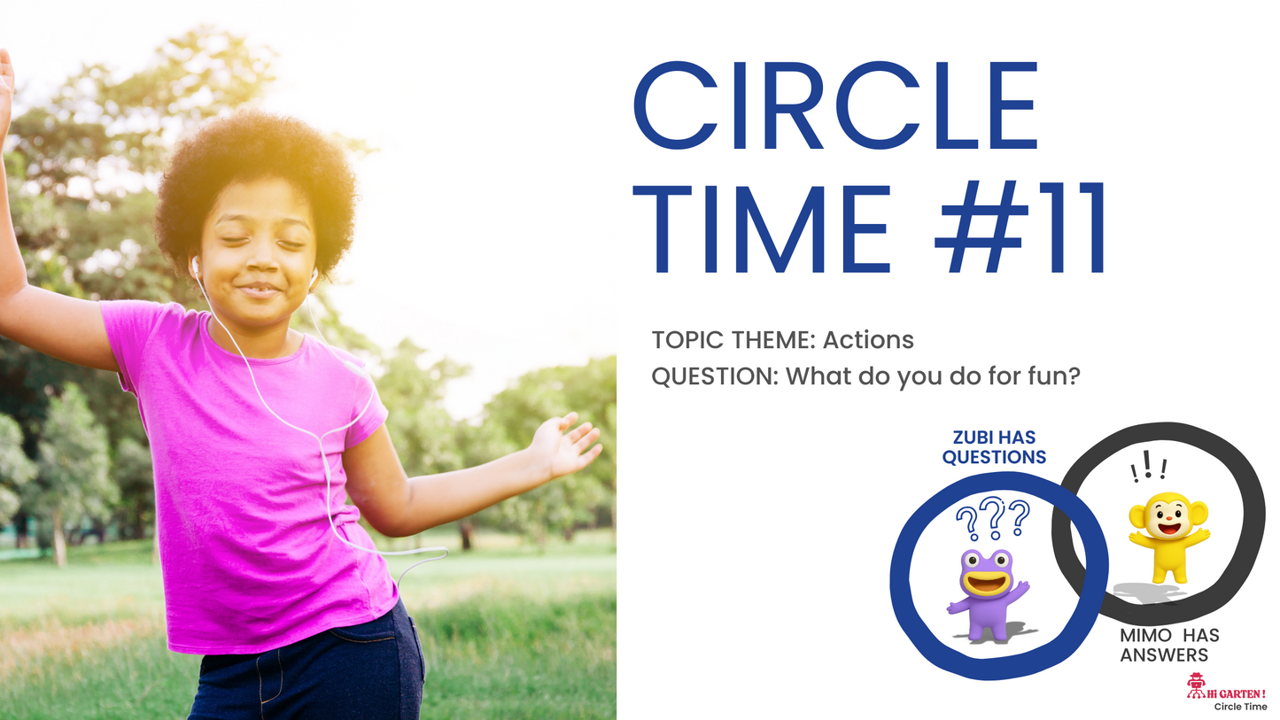 Free Download printable 10 CTCP11 CIRCLE TIME #11 – WHAT DO YOU DO FOR FUN?.pdf – Hi Garten from Hamcodes