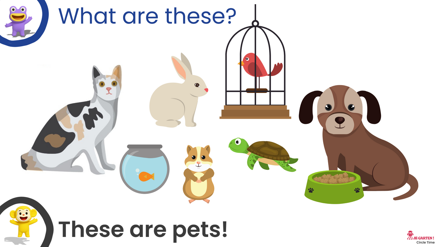 Free Download printable 15 CTCP16 CIRCLE TIME #16 – PETS.pdf – Hi Garten from Hamcodes