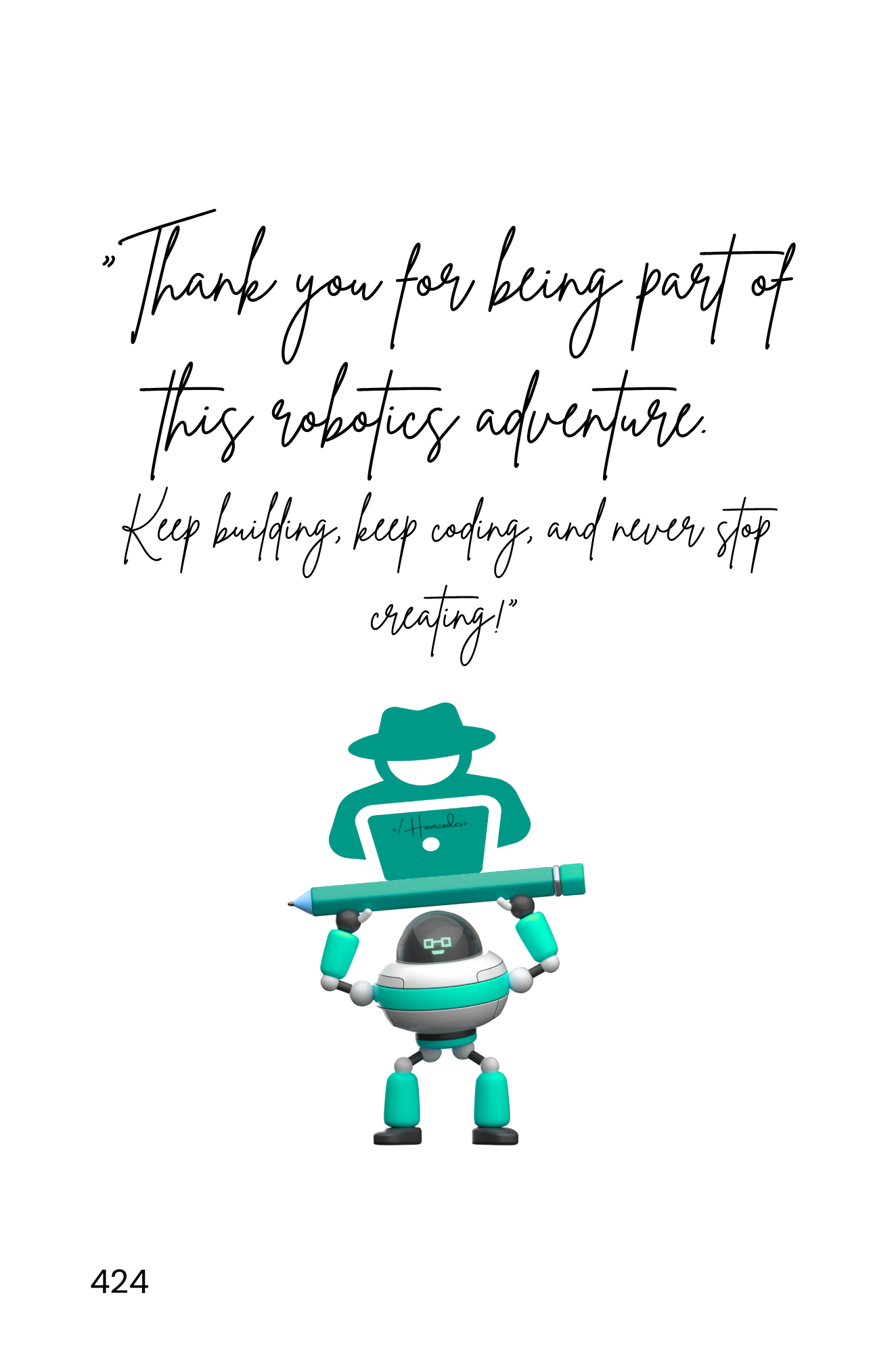 Thank you page