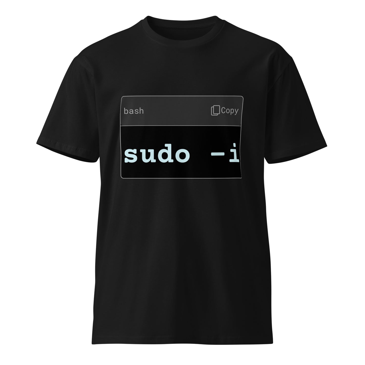 hamcodes sudo -i Tee – Root Mode: Activated Unisex premium t-shirt