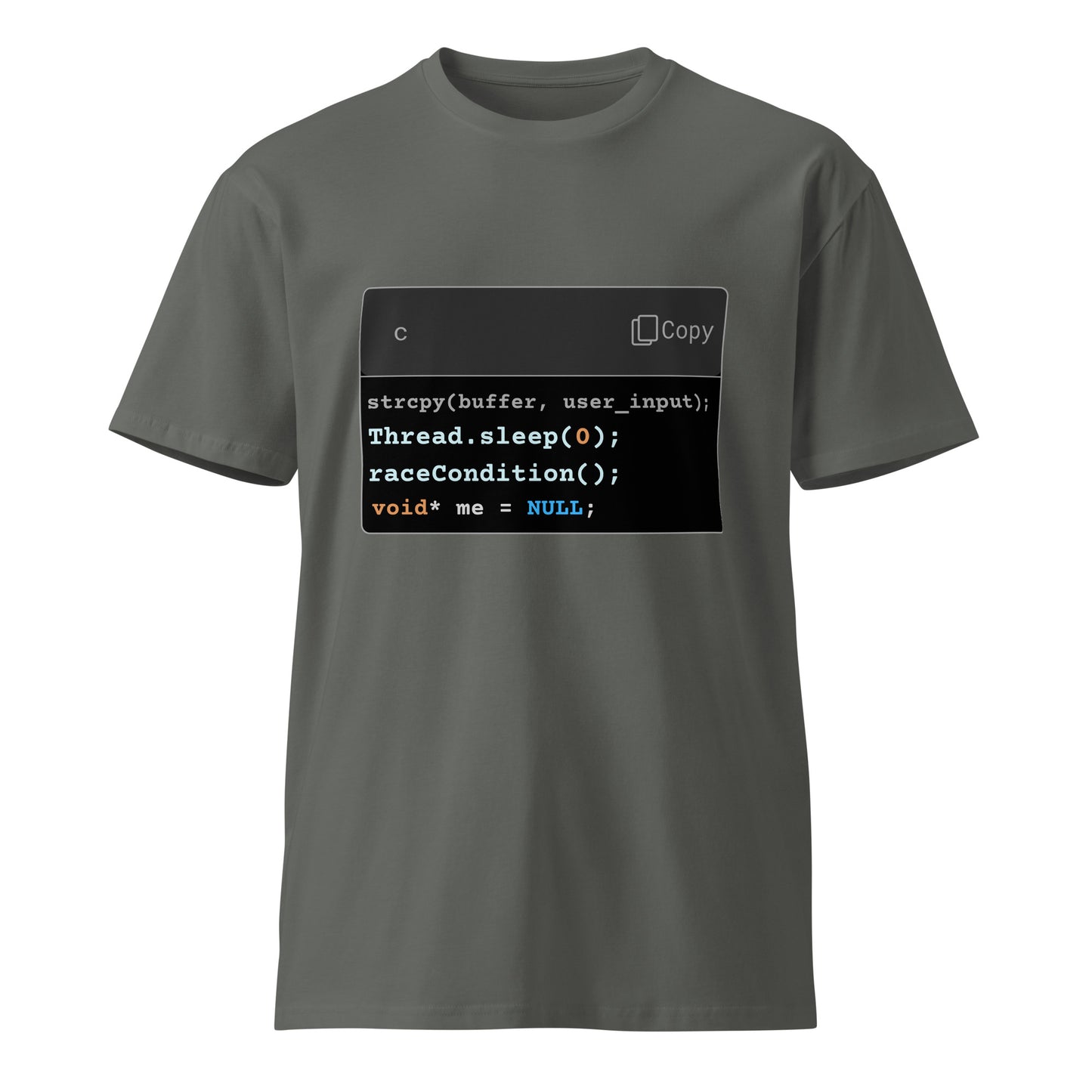 Hamcodes Exploit Me Tee – Undefined Behavior, Undefined Boundaries Unisex premium t-shirt
