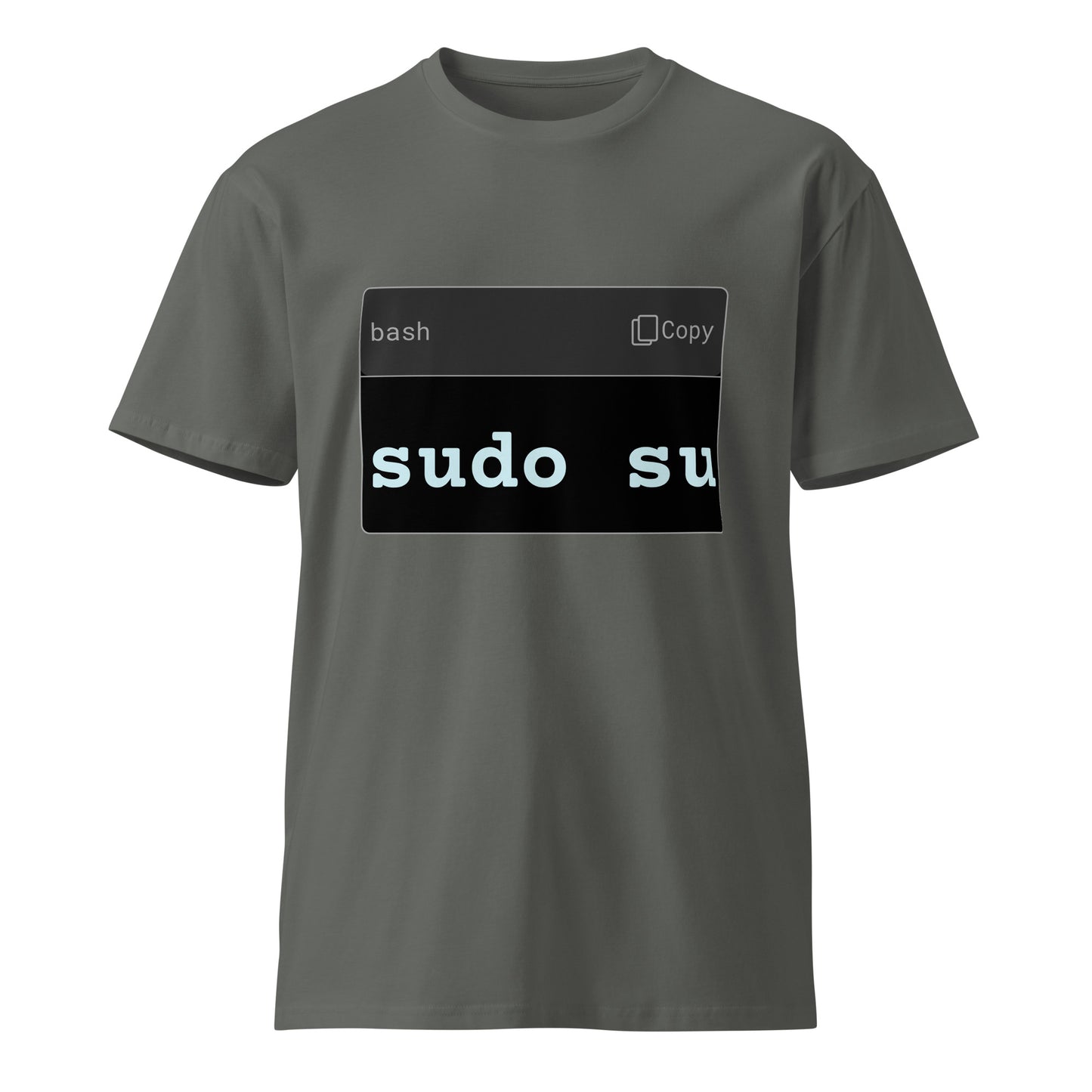 Hamcodes sudo su Tee – Because You Own the Box Unisex premium t-shirt