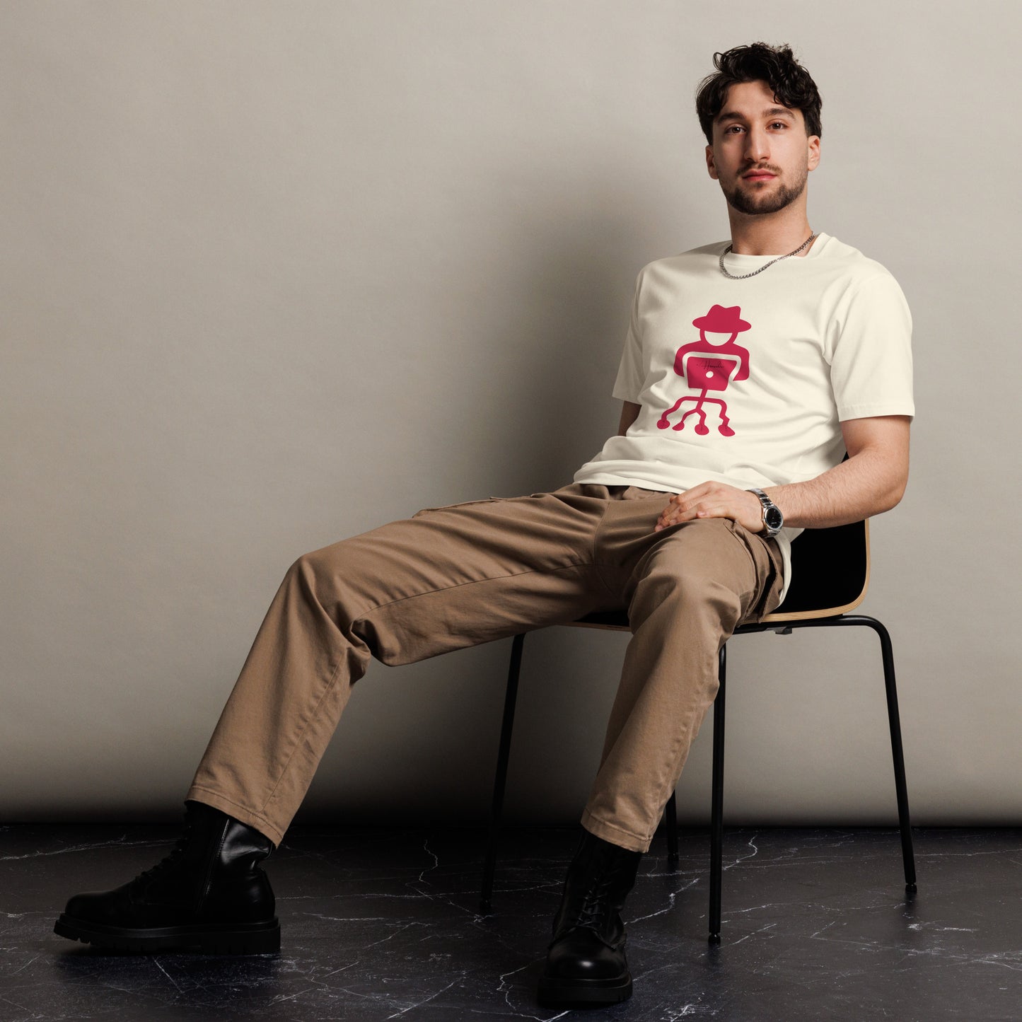 Hamcodes Logo Tee – Code. Hack. Repeat. Unisex premium t-shirt