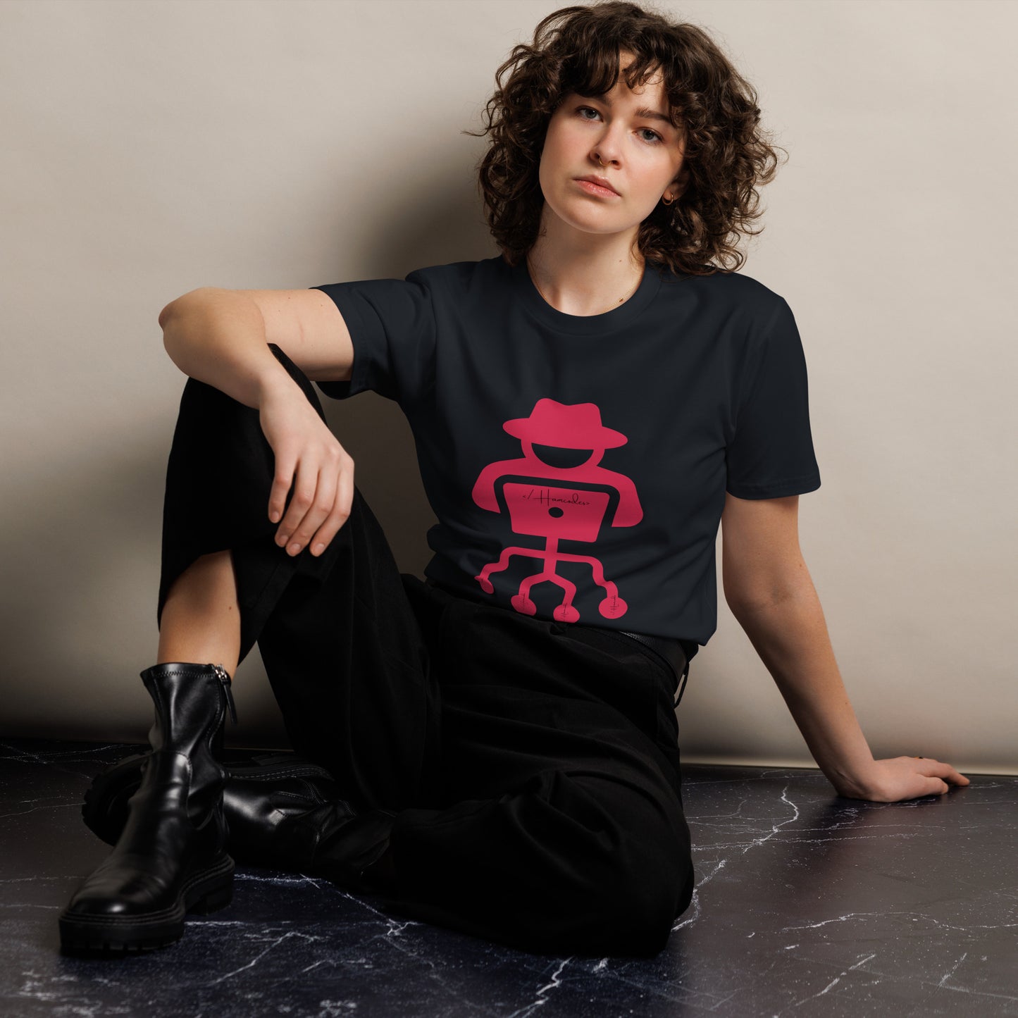 Hamcodes Logo Tee – Code. Hack. Repeat. Unisex premium t-shirt