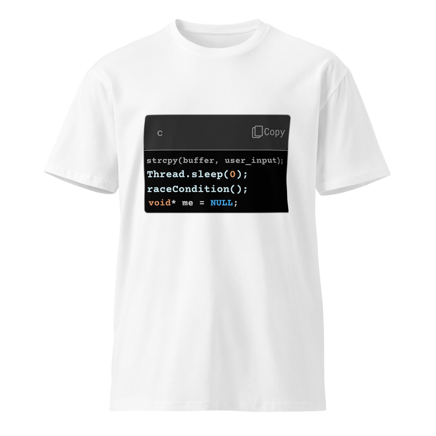 Hamcodes Exploit Me Tee – Undefined Behavior, Undefined Boundaries Unisex premium t-shirt