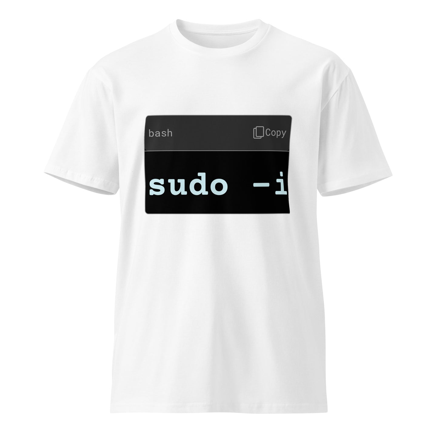 hamcodes sudo -i Tee – Root Mode: Activated Unisex premium t-shirt