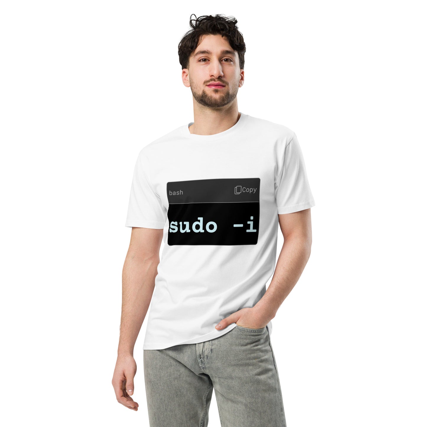 hamcodes sudo -i Tee – Root Mode: Activated Unisex premium t-shirt