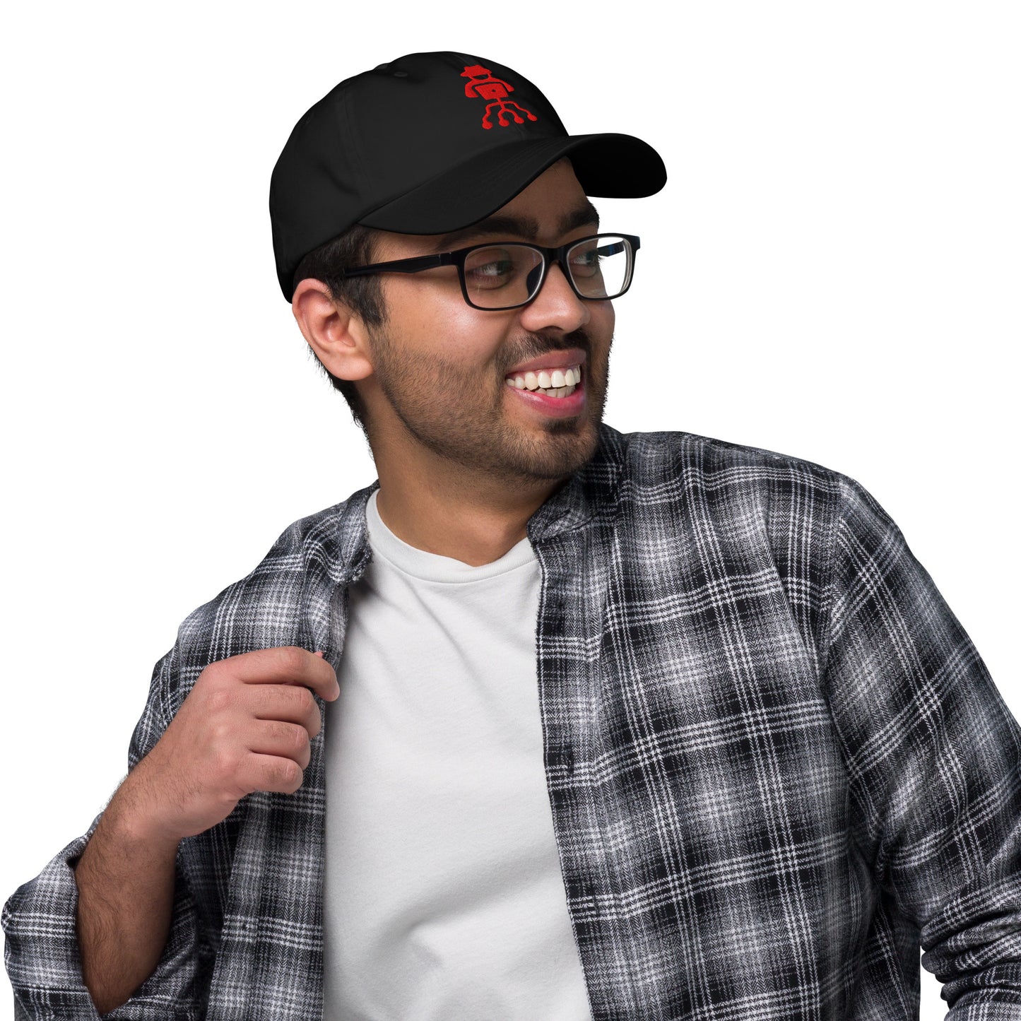 hamcodes classic-dad-hat-black