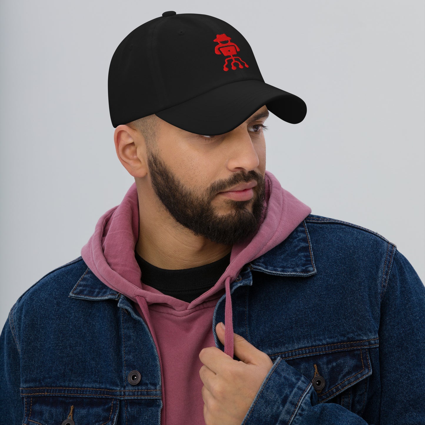 hamcodes classic-dad-hat-black