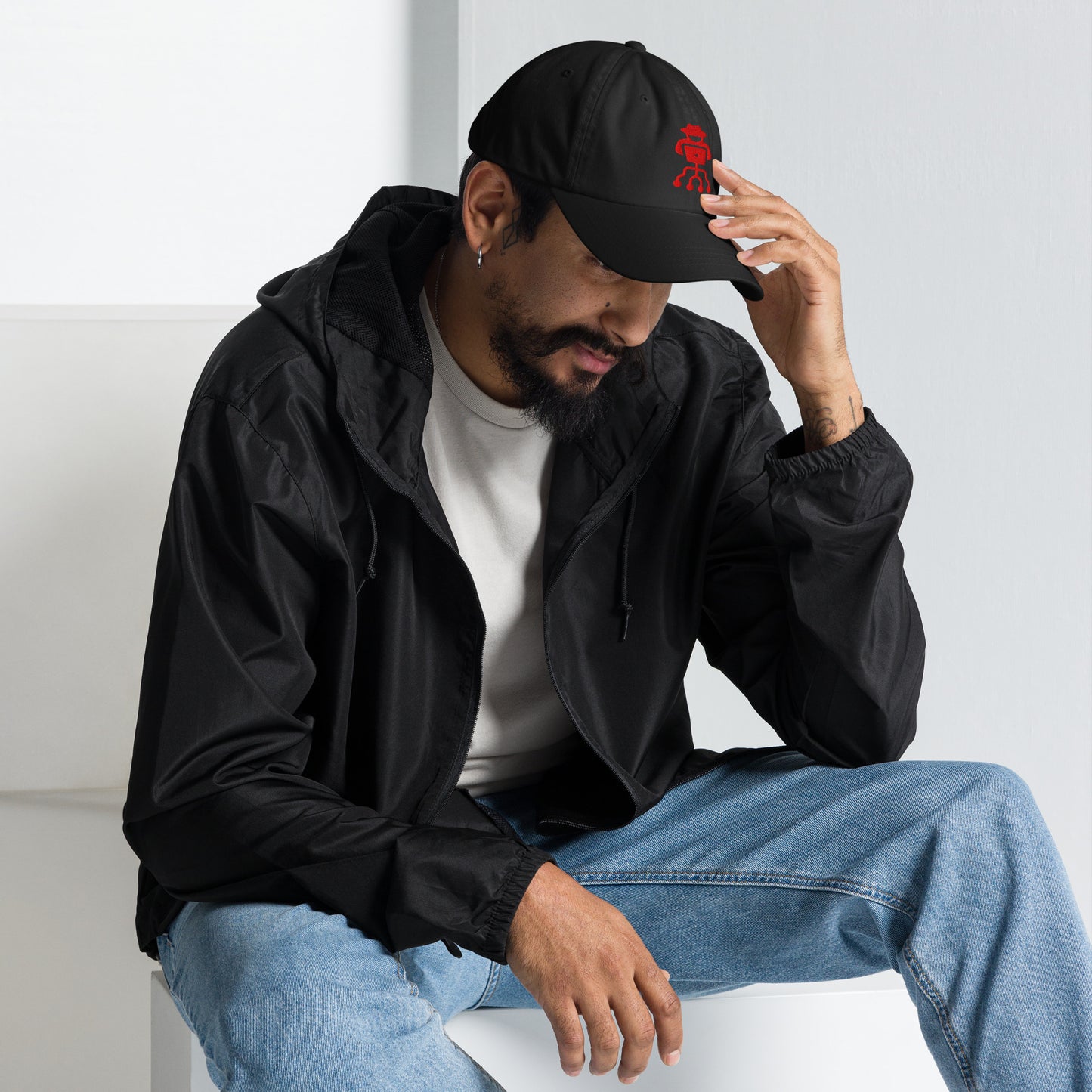 hamcodes classic-dad-hat-black