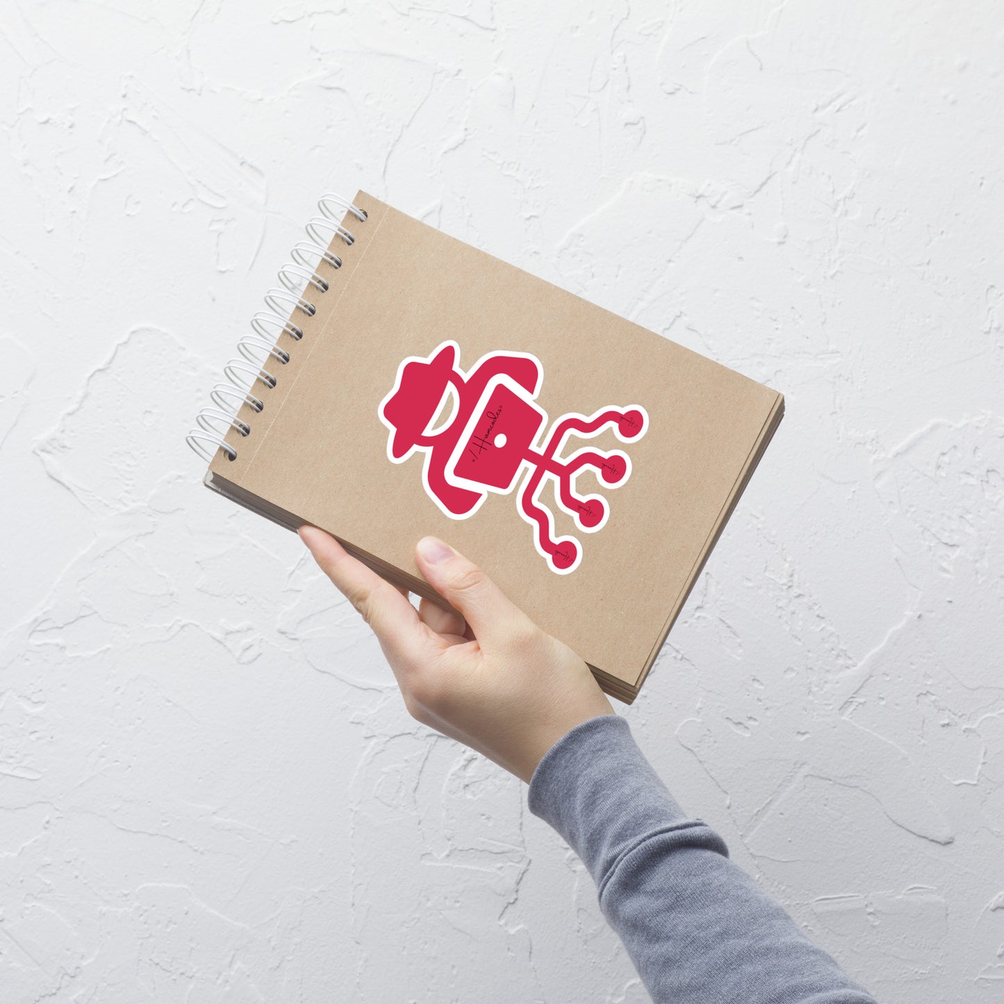hamcodes kiss-cut-stickers