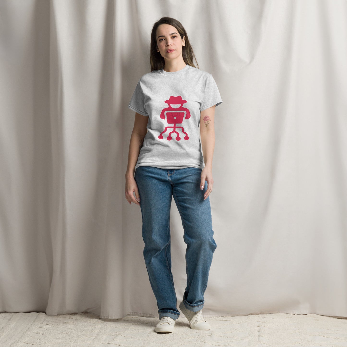 hamcodes unisex-classic-tee-ash