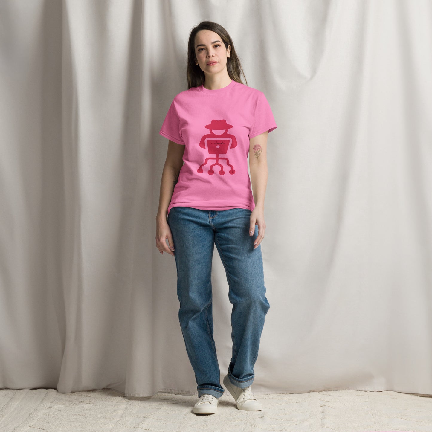 hamcodes unisex-classic-tee-azalea