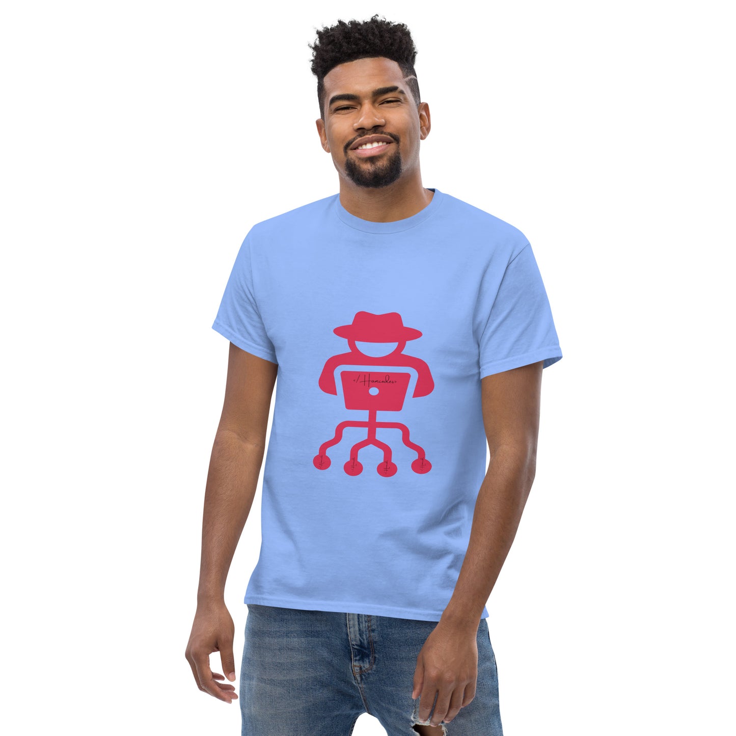 hamcodes unisex-classic-tee-carolina-blue