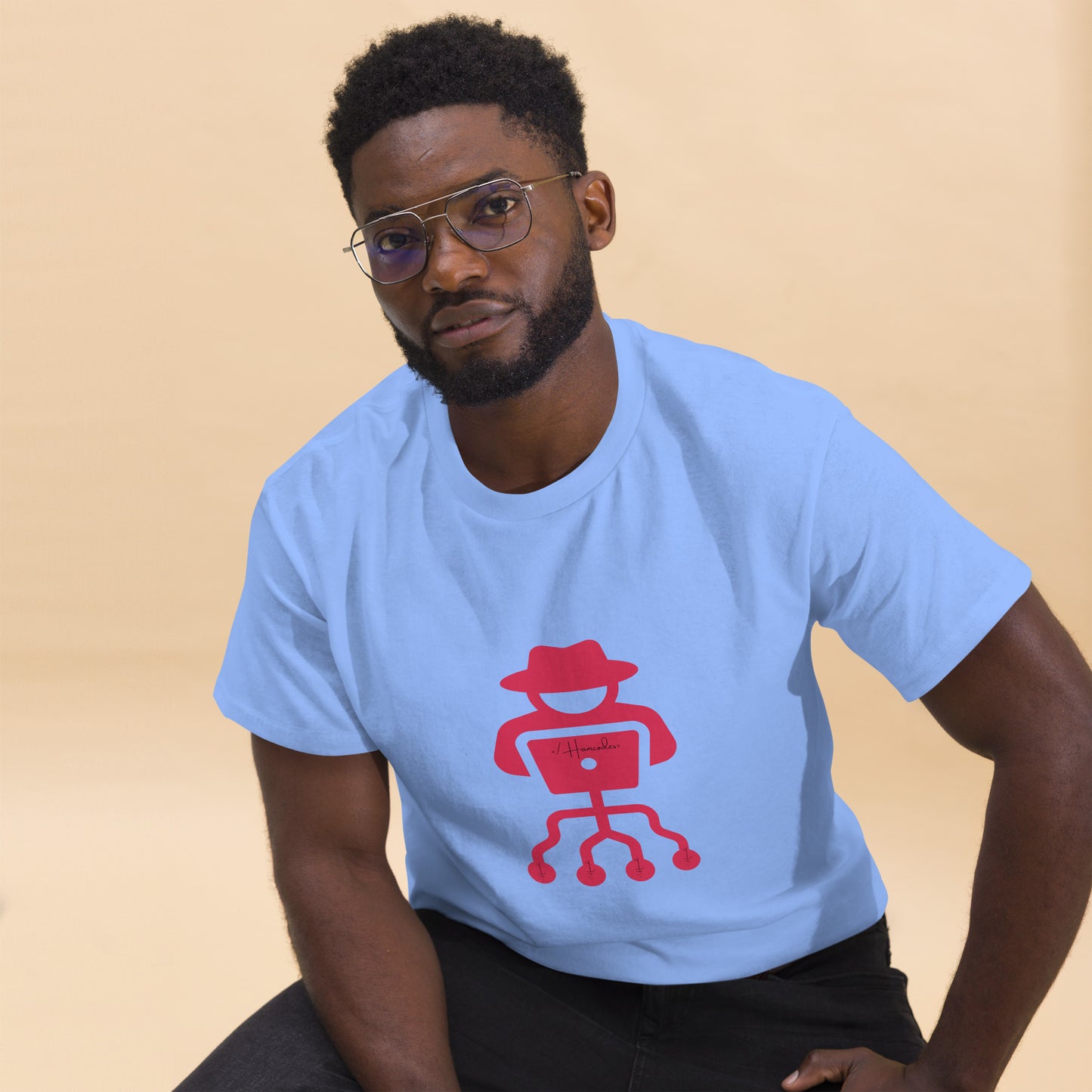 hamcodes unisex-classic-tee-carolina-blue