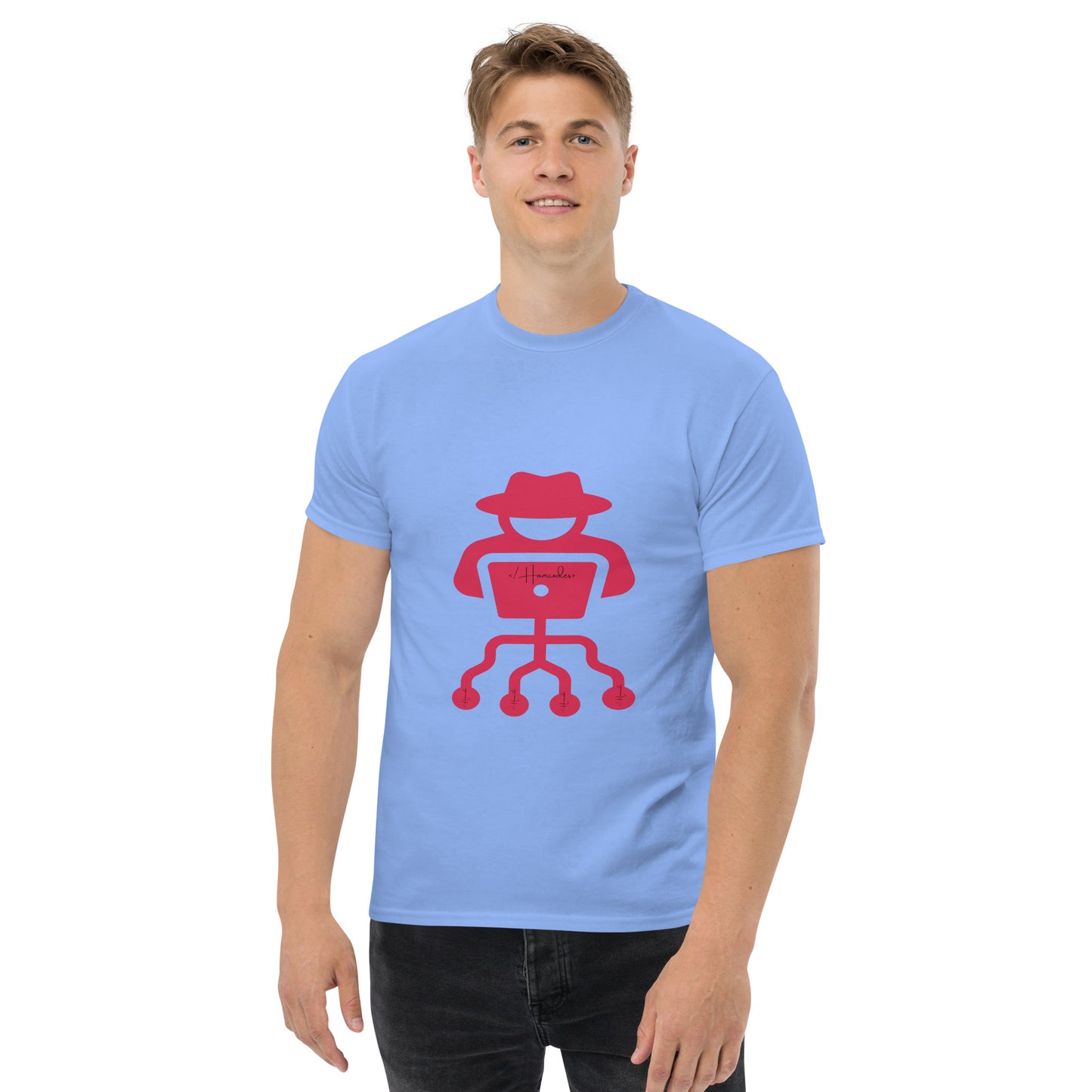 hamcodes unisex-classic-tee-carolina-blue