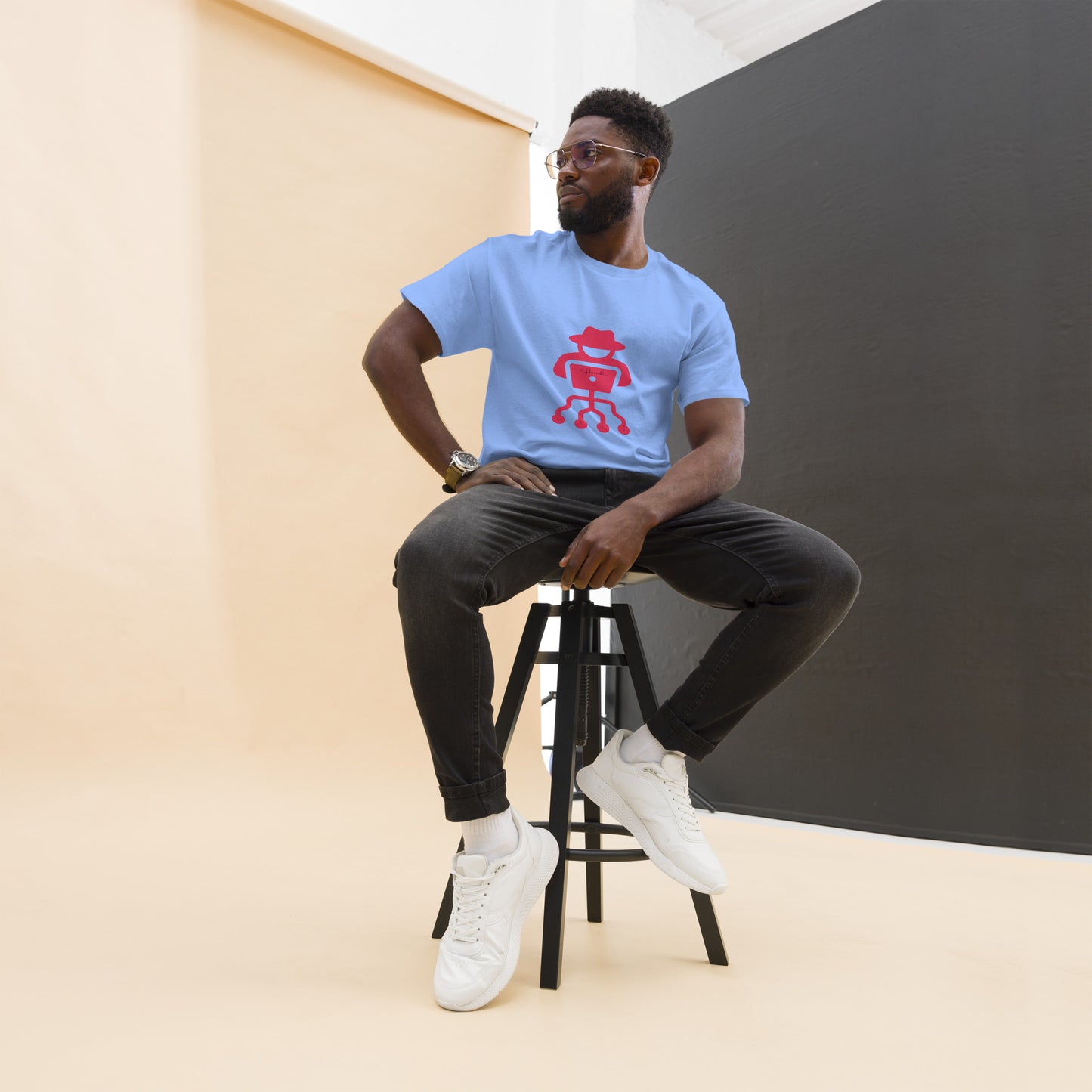 hamcodes unisex-classic-tee-carolina-blue