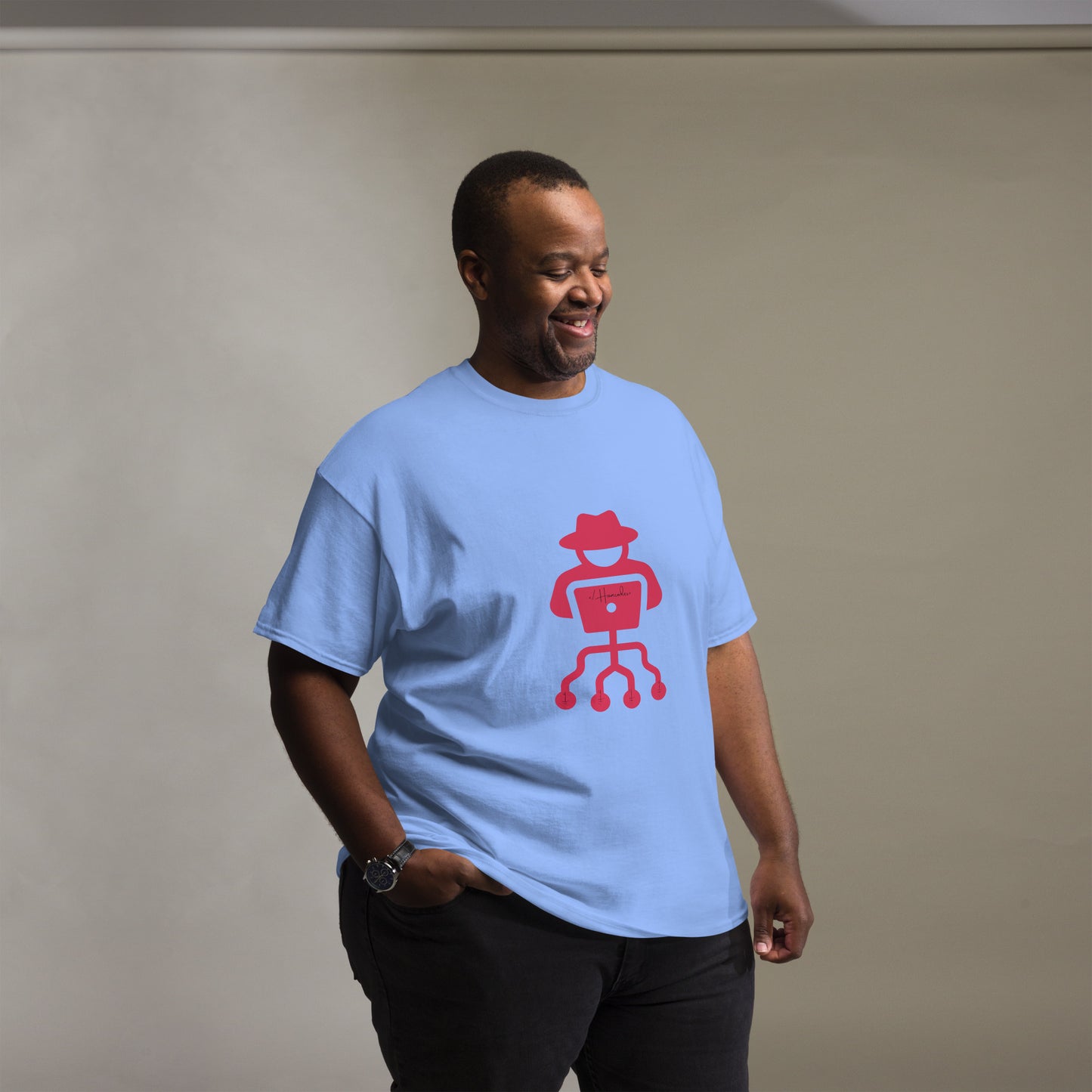 hamcodes unisex-classic-tee-carolina-blue