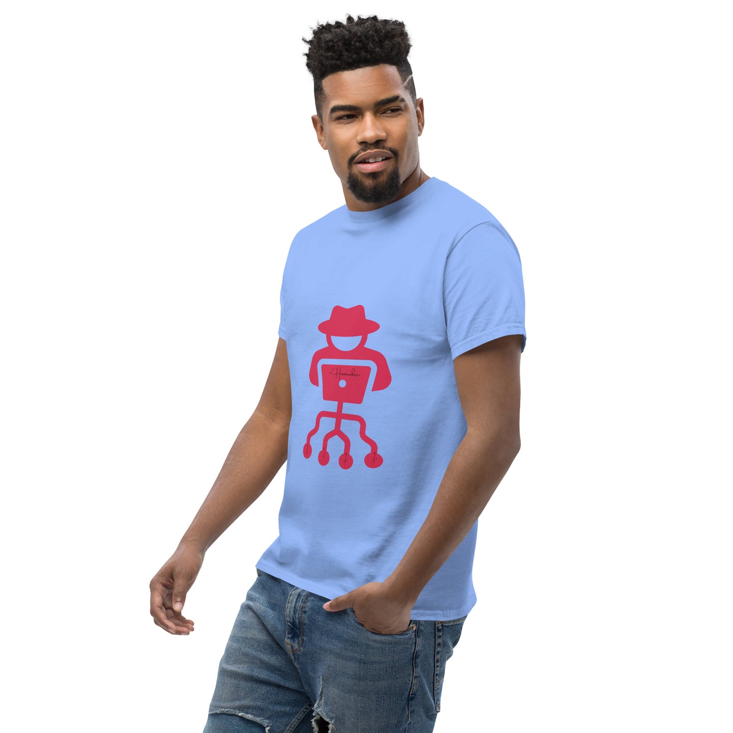hamcodes unisex-classic-tee-carolina-blue