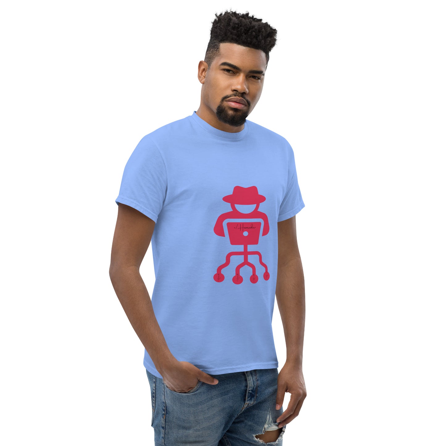 hamcodes unisex-classic-tee-carolina-blue