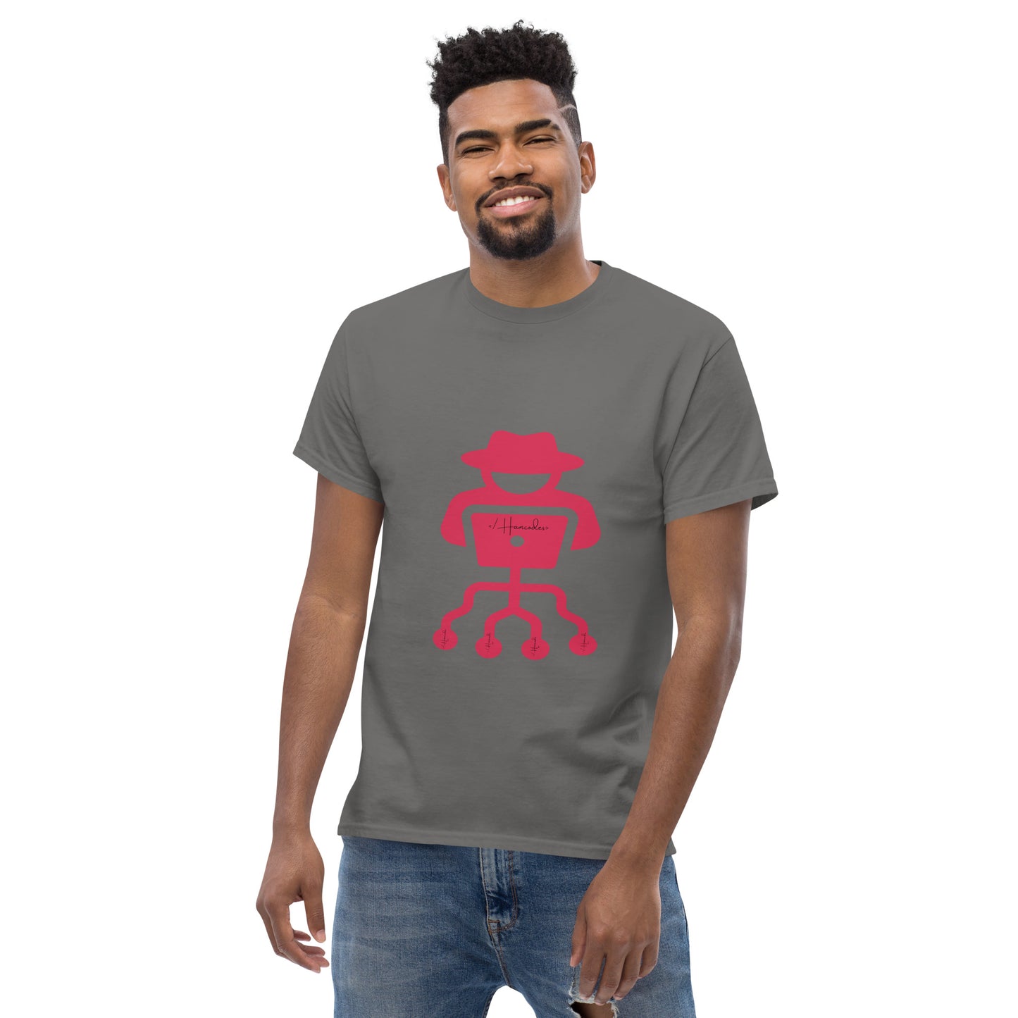 hamcodes unisex-classic-tee-charcoal