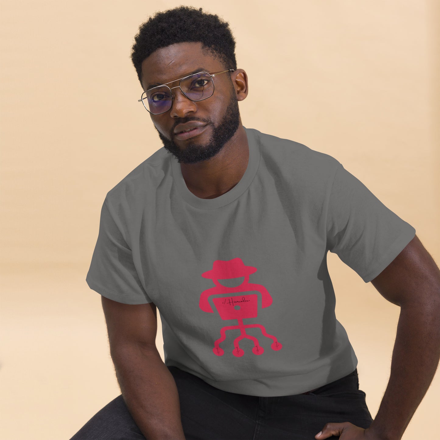 hamcodes unisex-classic-tee-charcoal