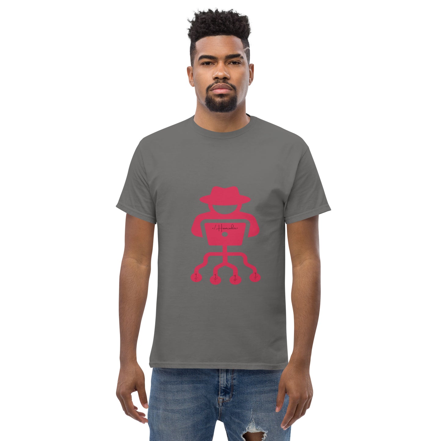 hamcodes unisex-classic-tee-charcoal