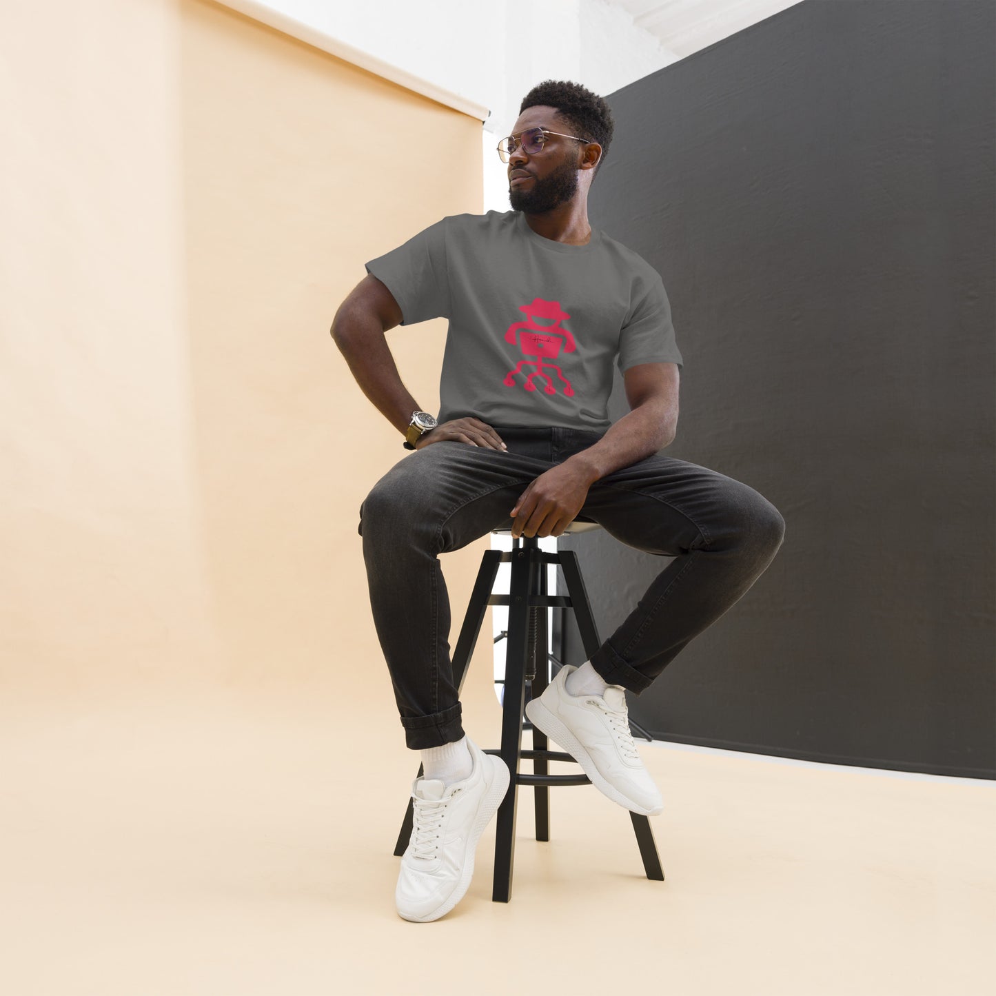 hamcodes unisex-classic-tee-charcoal