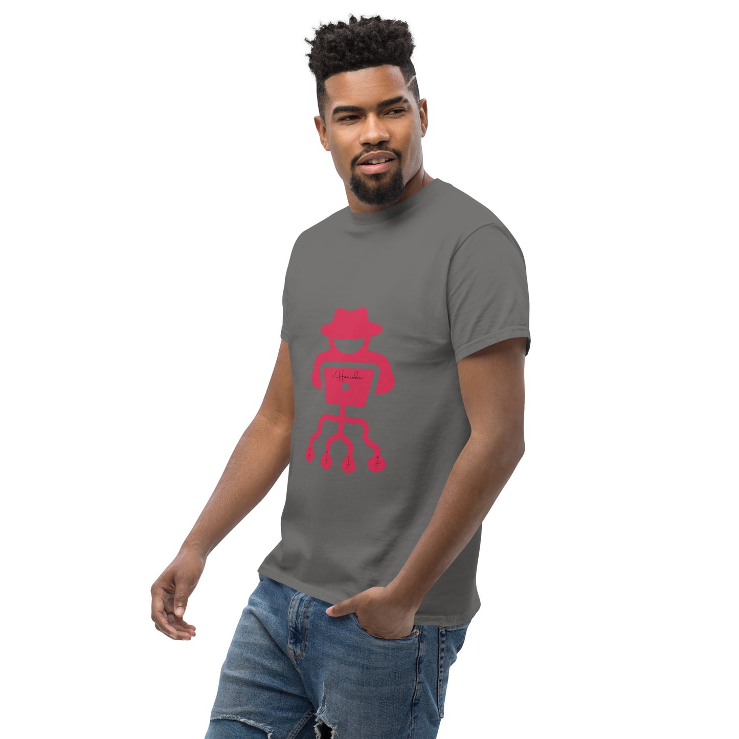 hamcodes unisex-classic-tee-charcoal