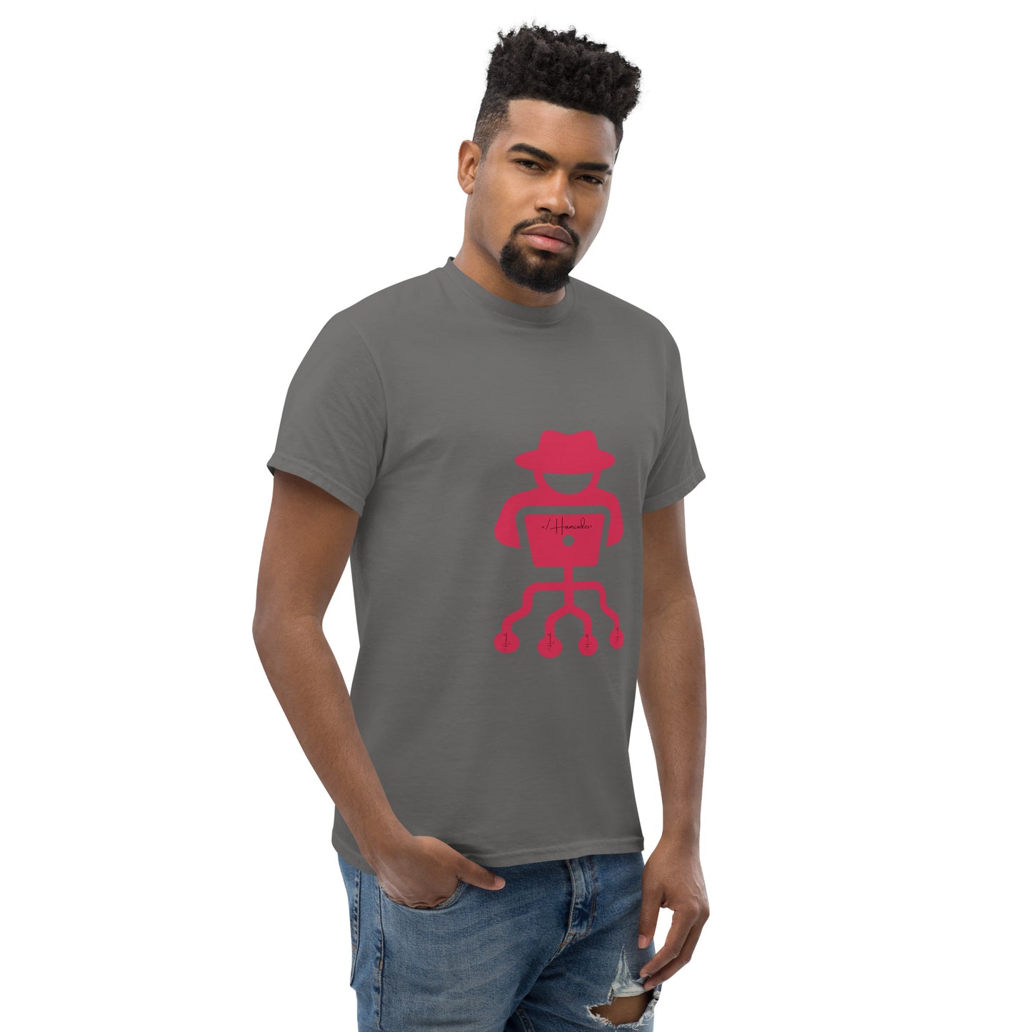 hamcodes unisex-classic-tee-charcoal