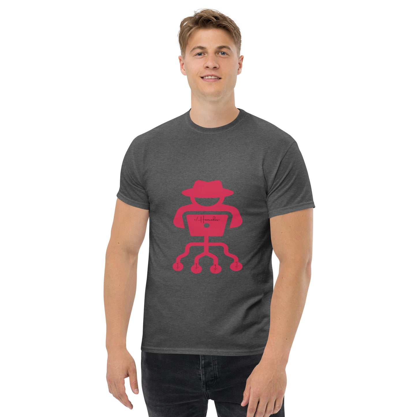 hamcodes unisex-classic-tee-dark-heather