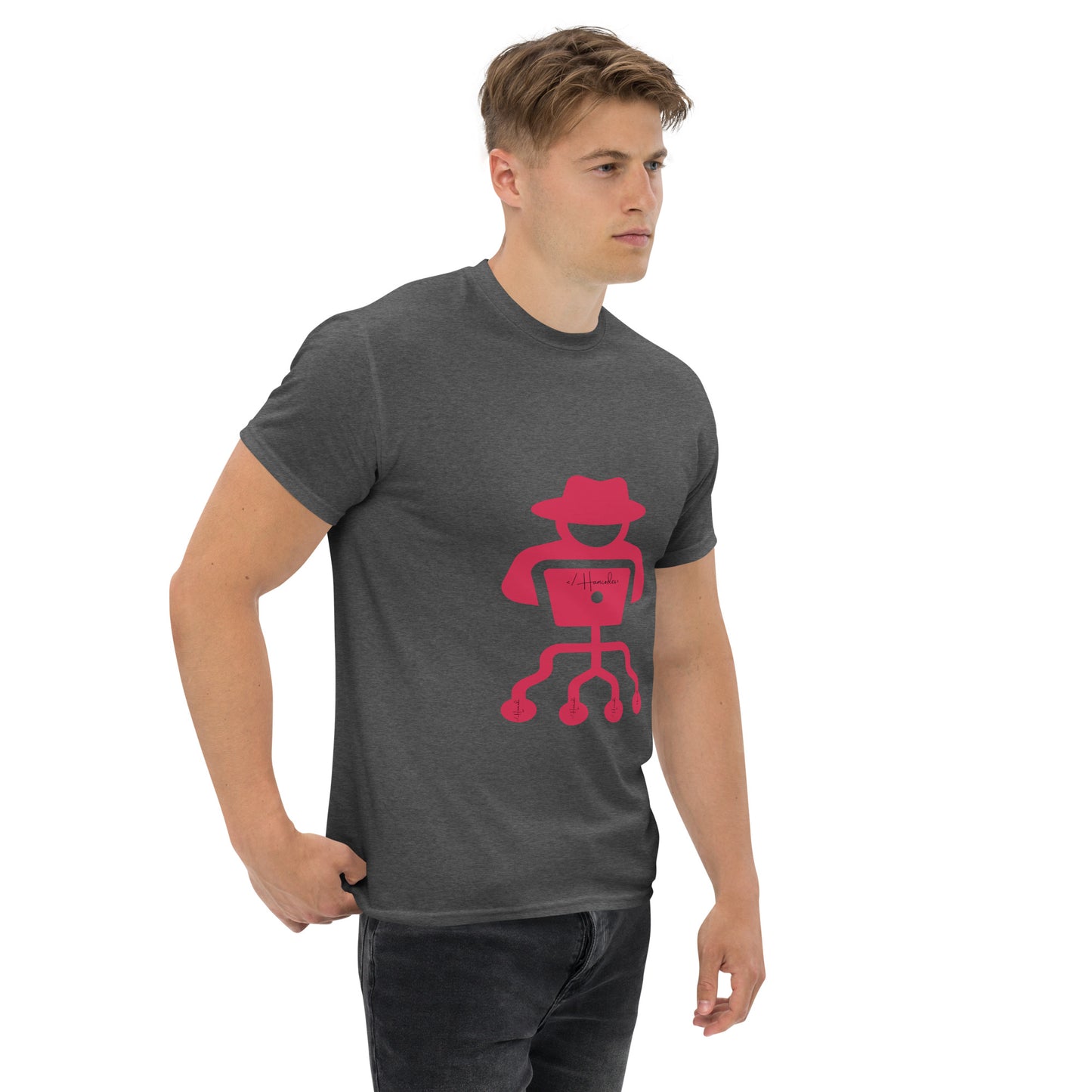 hamcodes unisex-classic-tee-dark-heather