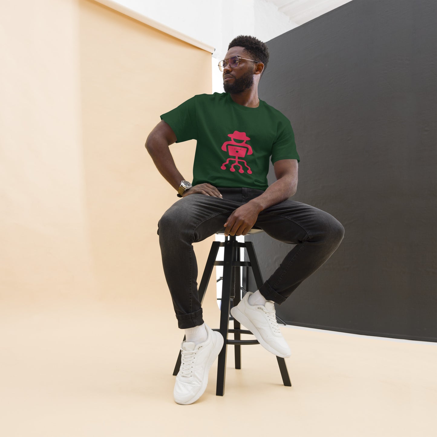 hamcodes unisex-classic-tee-forest-green