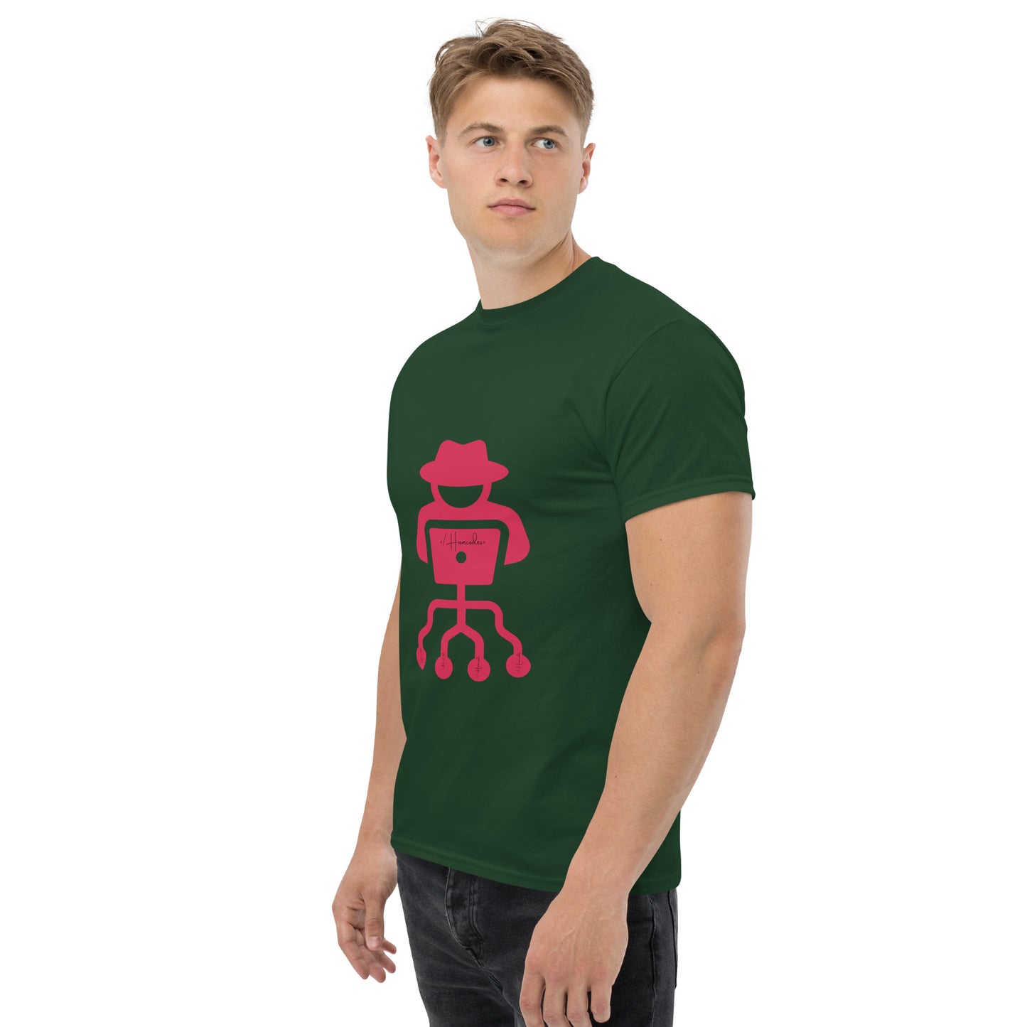 hamcodes unisex-classic-tee-forest-green