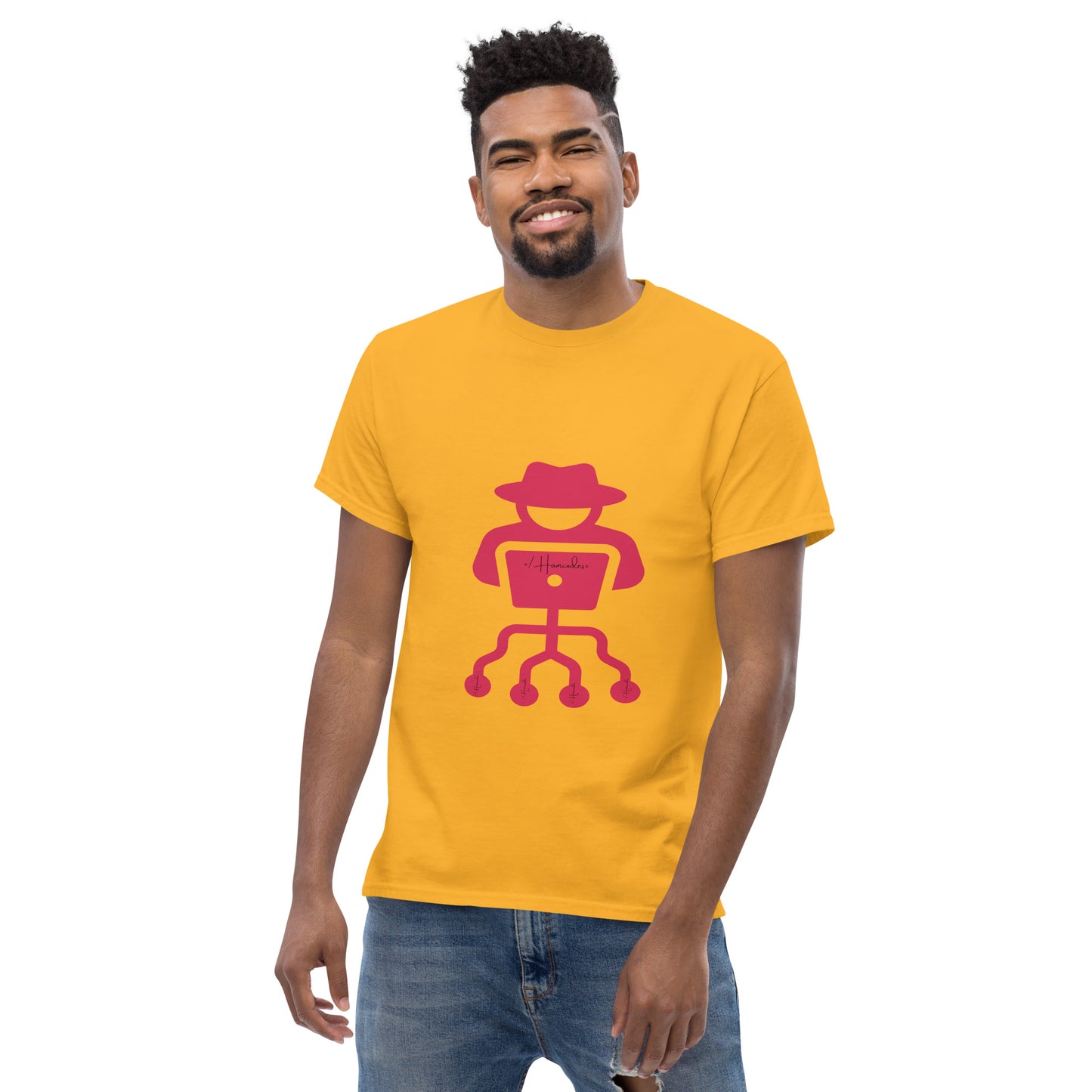 hamcodes unisex-classic-tee-gold