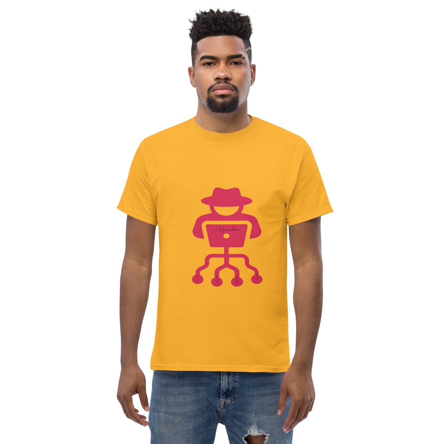 hamcodes unisex-classic-tee-gold