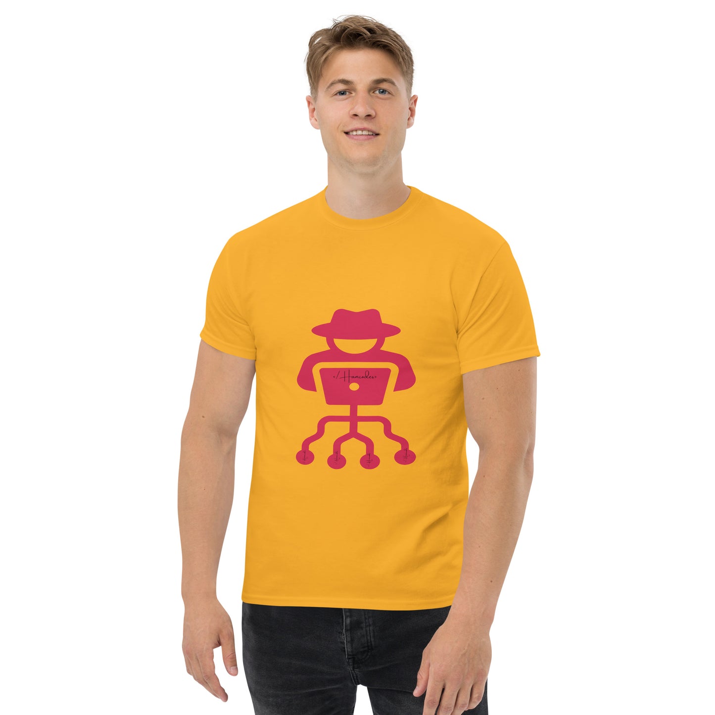hamcodes unisex-classic-tee-gold