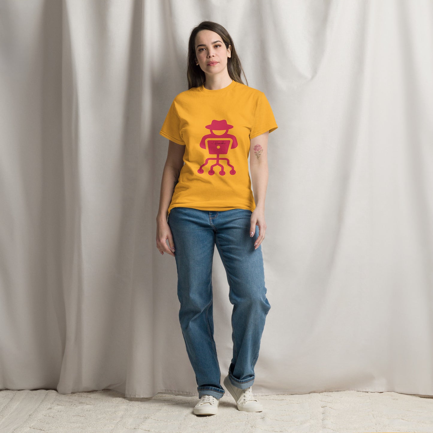 hamcodes unisex-classic-tee-gold