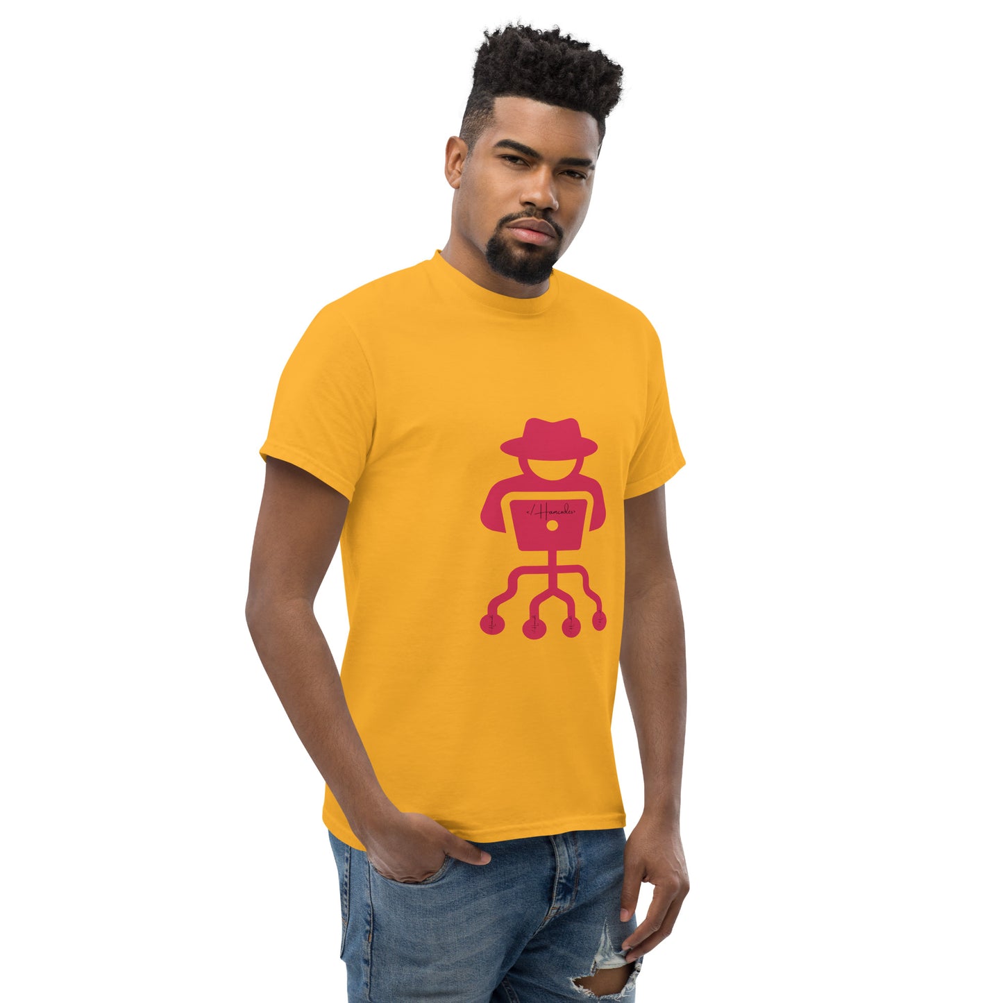 hamcodes unisex-classic-tee-gold