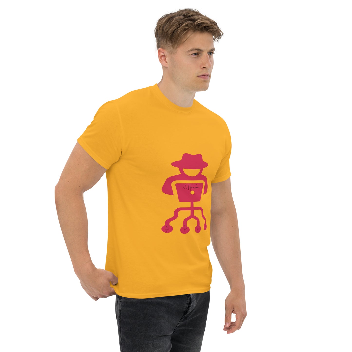hamcodes unisex-classic-tee-gold