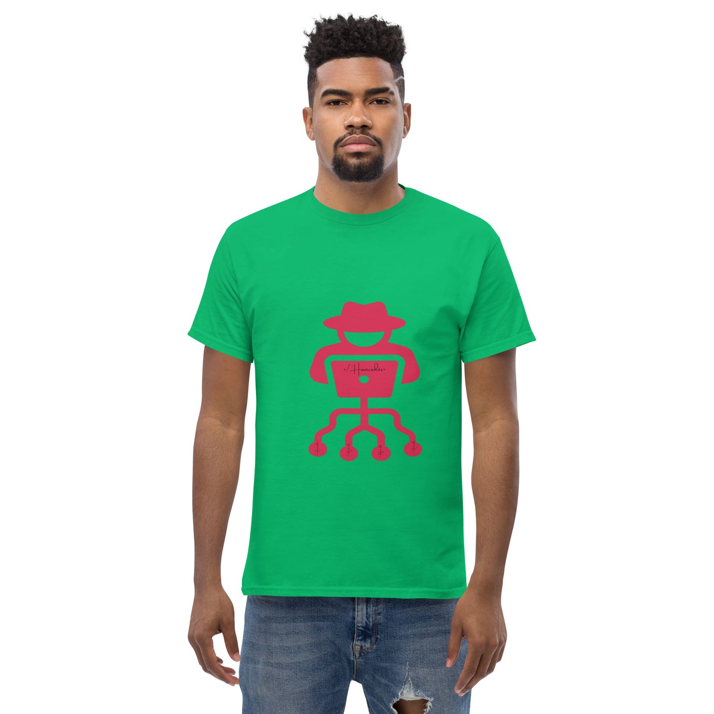hamcodes unisex-classic-tee-irish-green