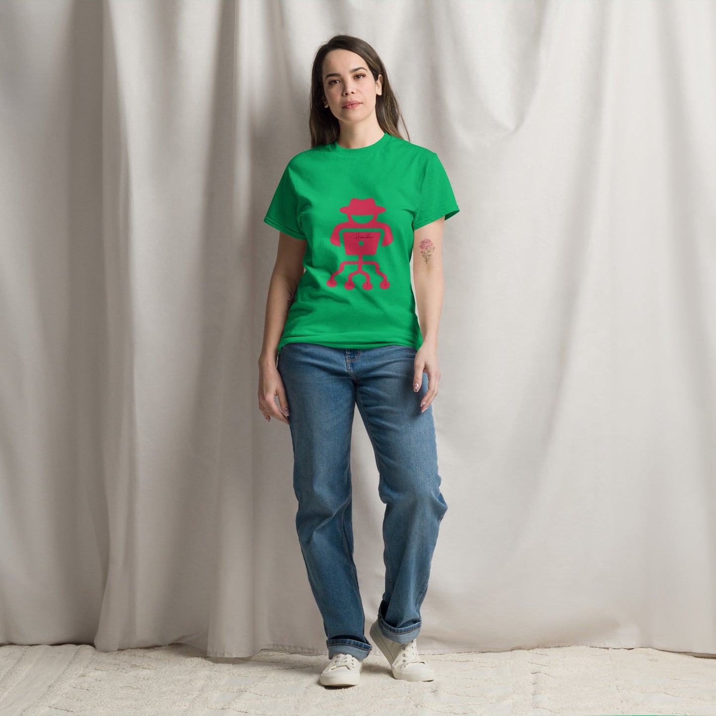hamcodes unisex-classic-tee-irish-green