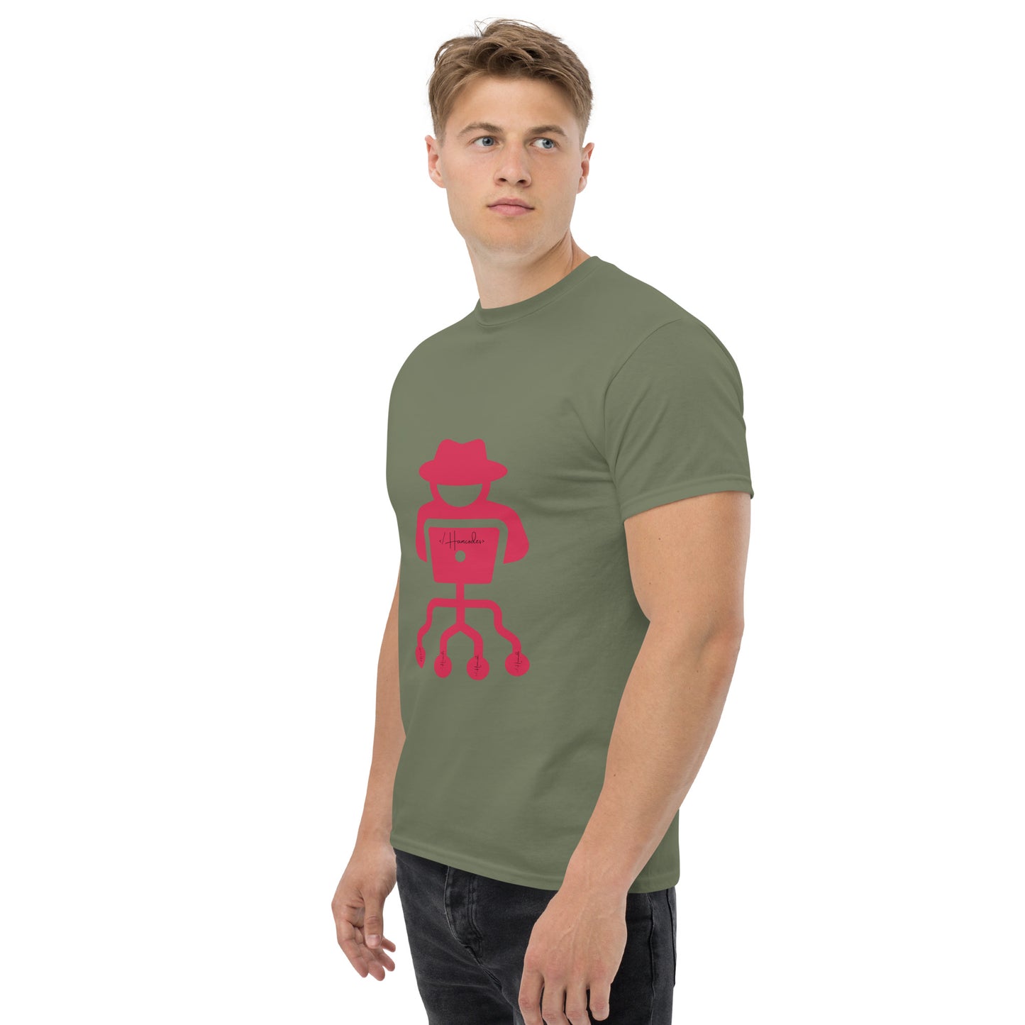 hamcodes unisex-classic-tee-military-green