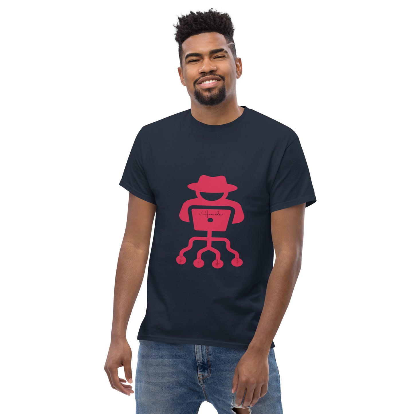 hamcodes unisex-classic-tee-navy
