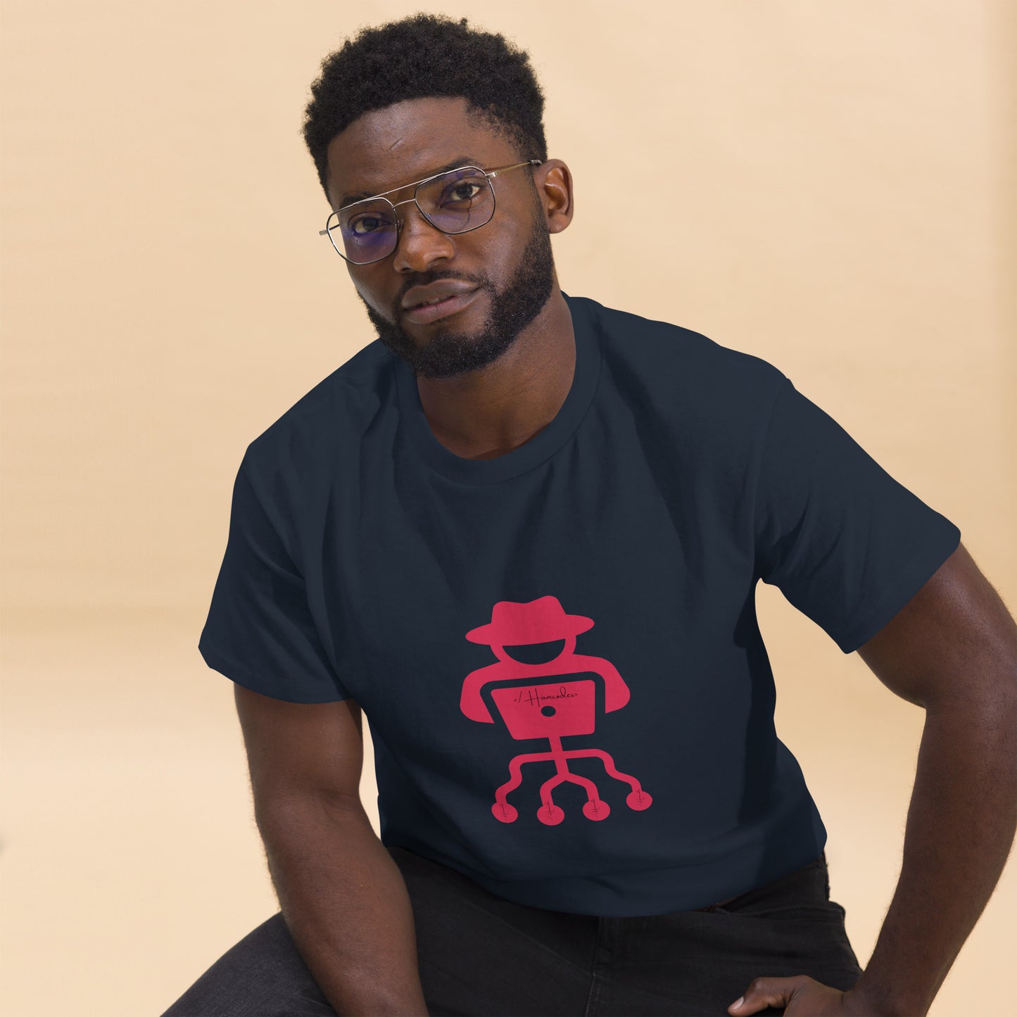 hamcodes unisex-classic-tee-navy