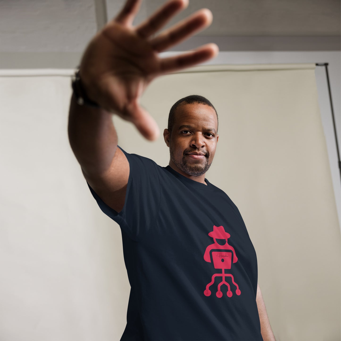 hamcodes unisex-classic-tee-navy